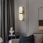 Capsule Alabaster Sconce
