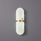 Capsule Alabaster Sconce