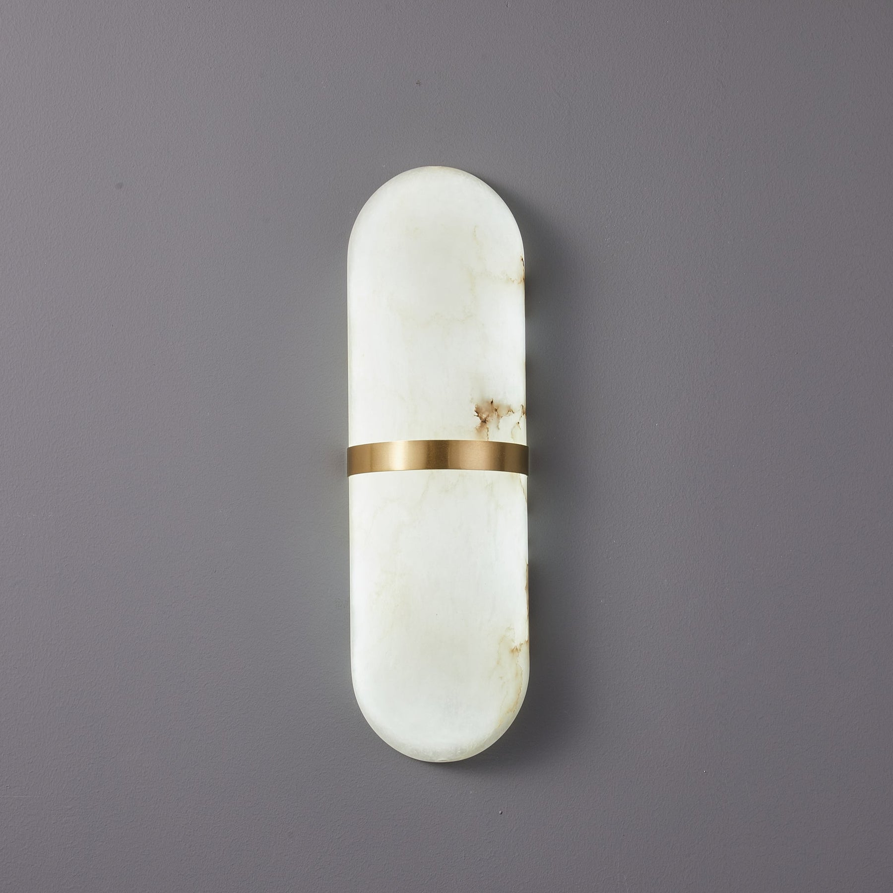 Capsule Alabaster Sconce