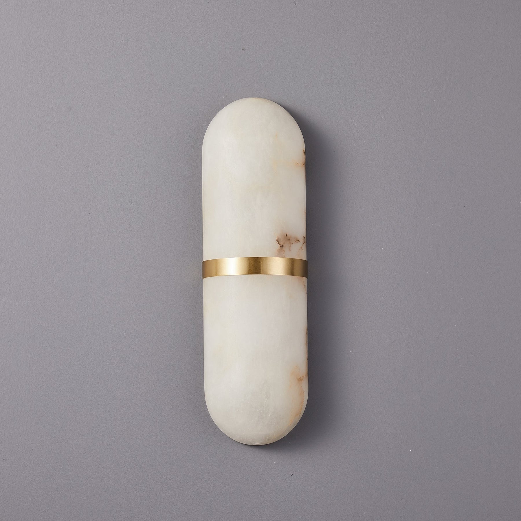 Capsule Alabaster Sconce