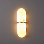 Capsule Alabaster Sconce