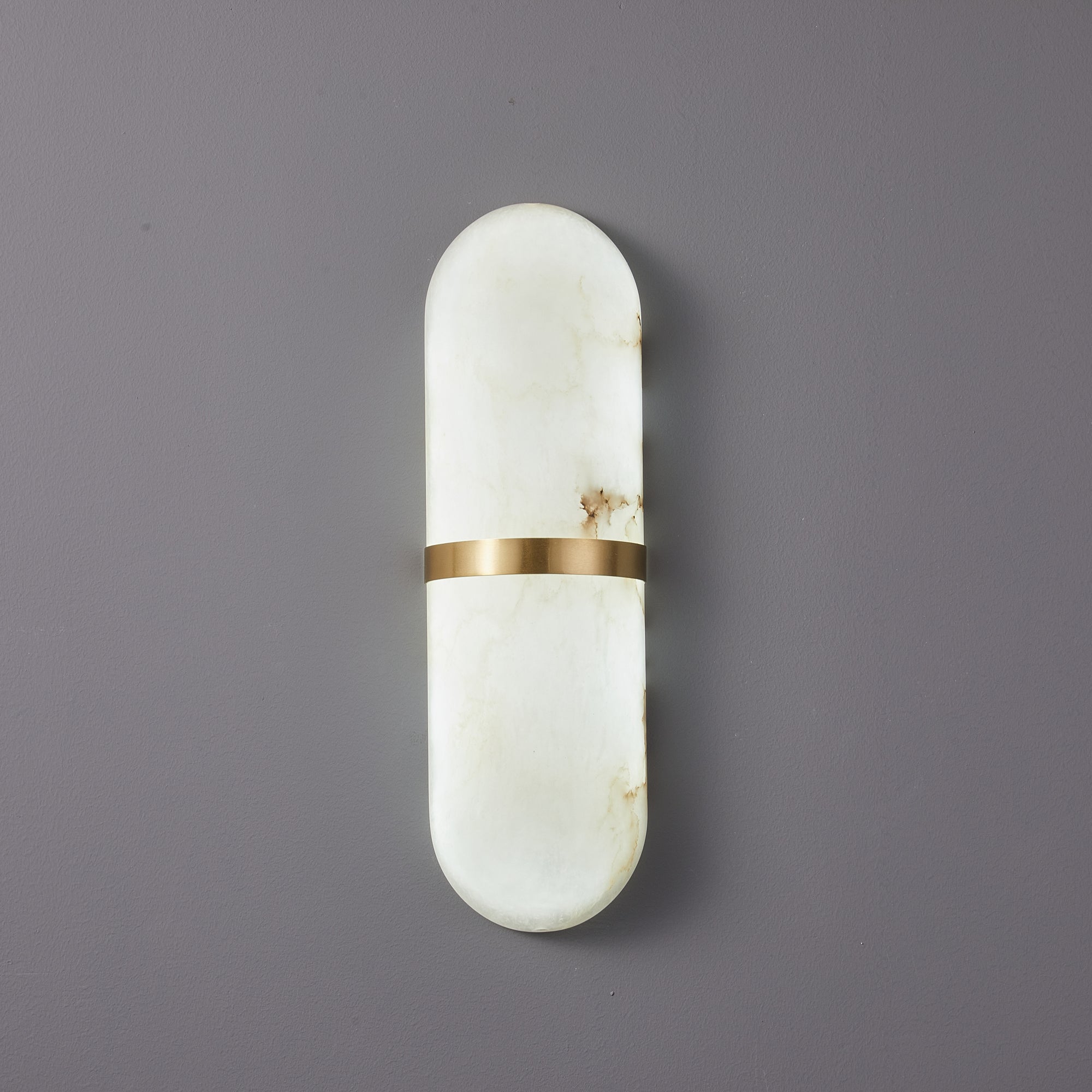 Capsule Alabaster Sconce