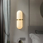 Capsule Alabaster Sconce