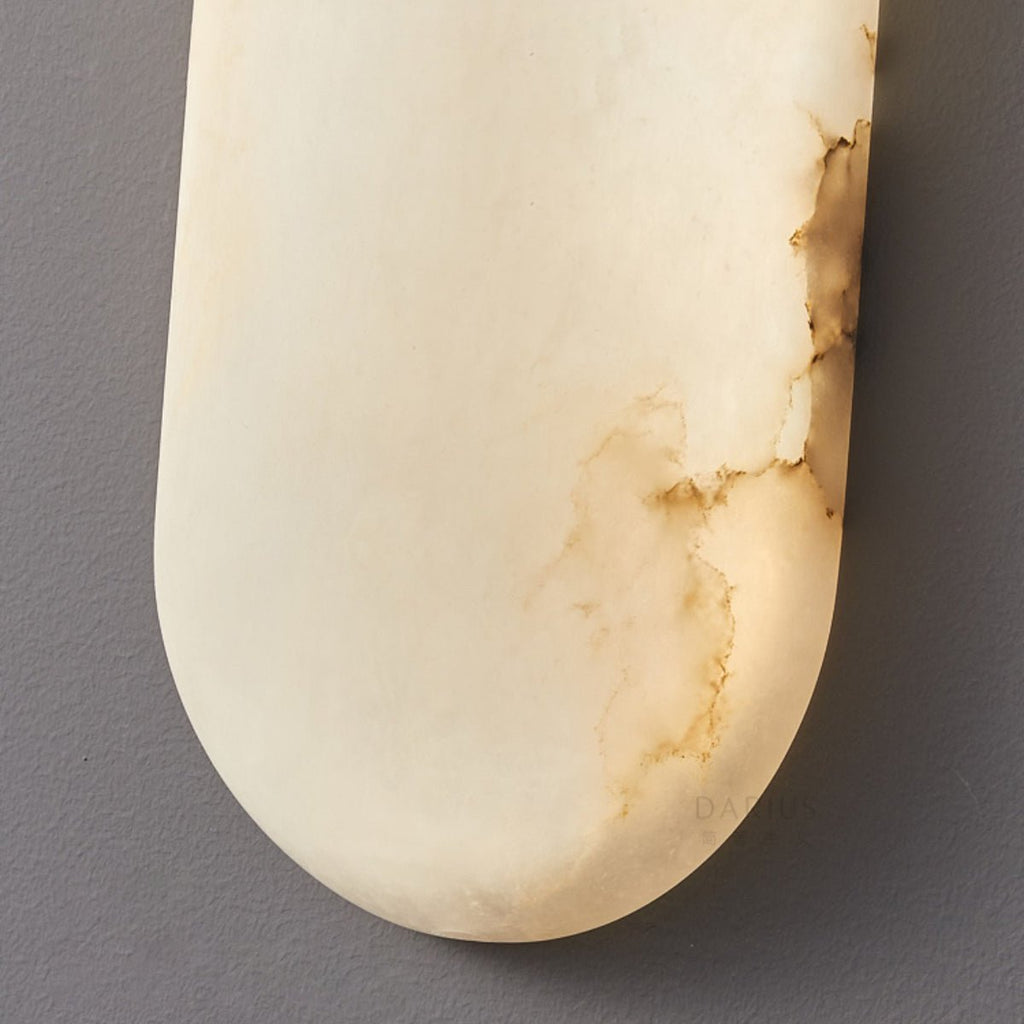 Capsule Alabaster Sconce