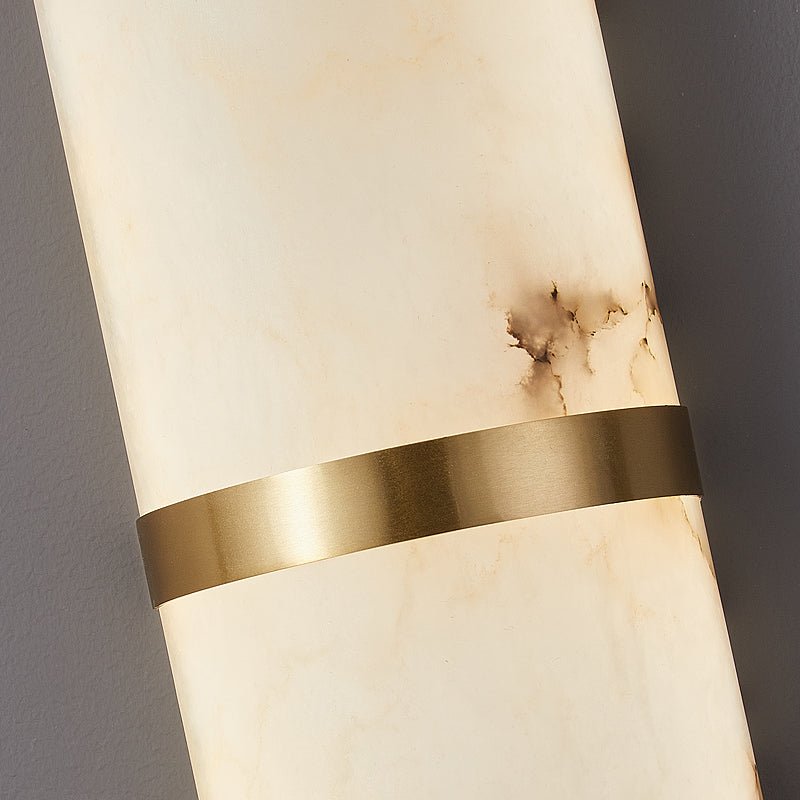 Capsule Alabaster Sconce