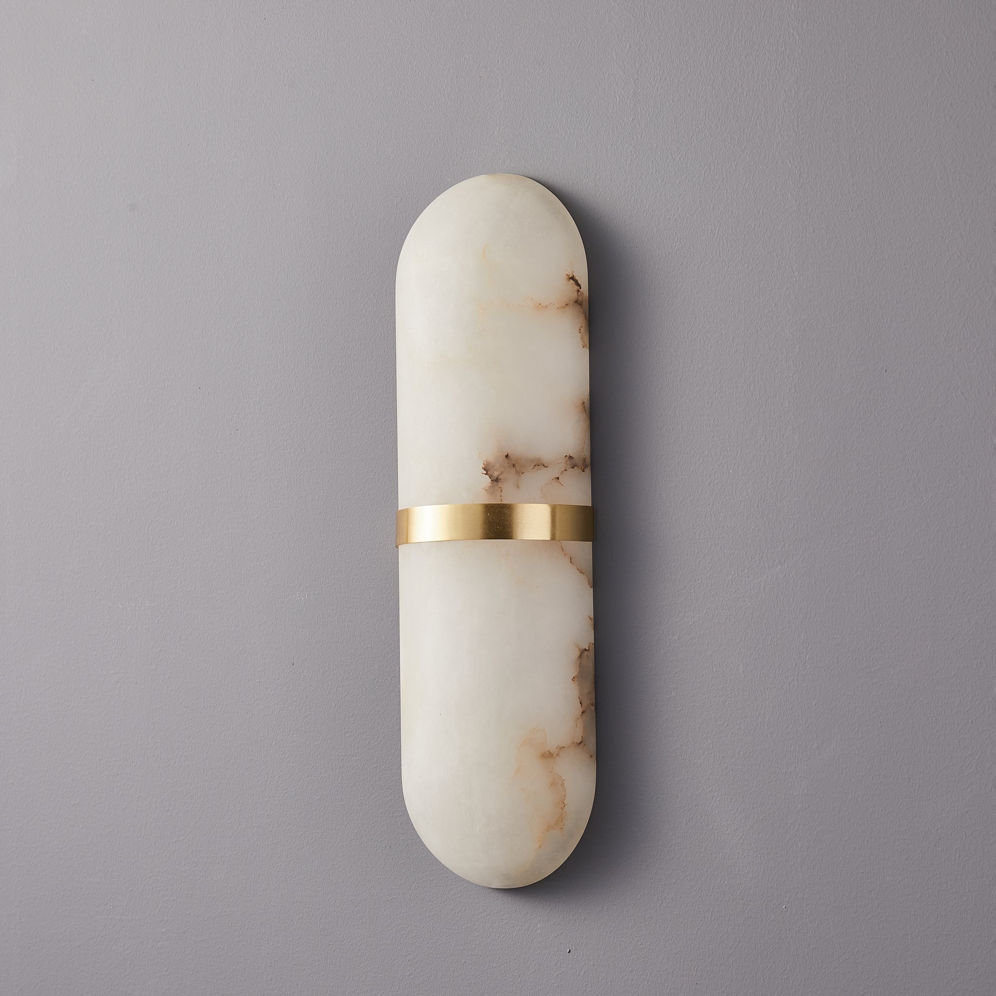 Capsule Alabaster Sconce