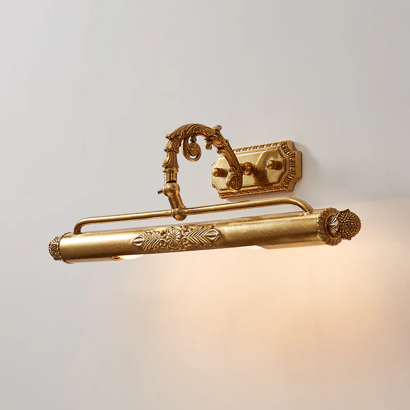 Castello Ornate Brass Picture Light
