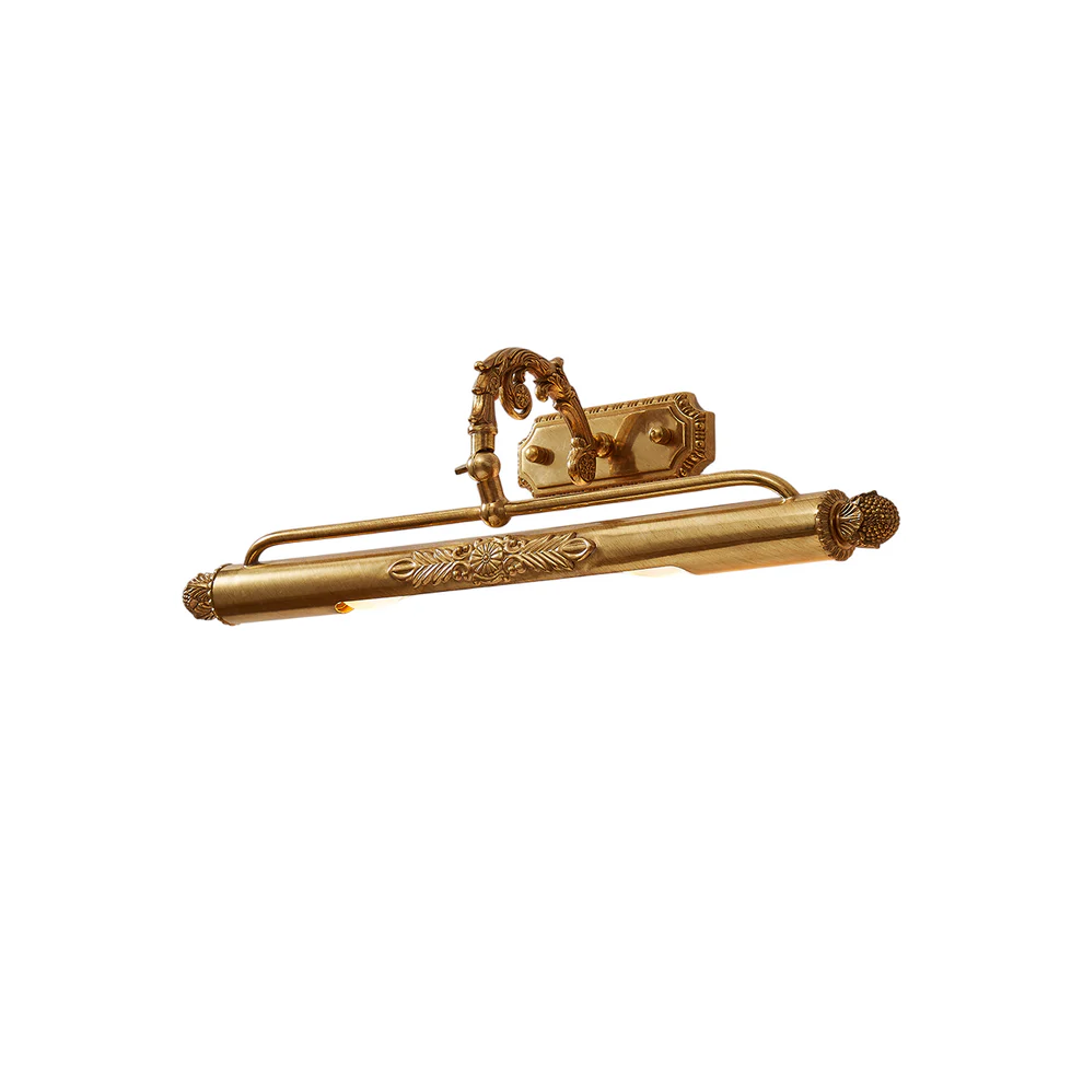 Castello Ornate Brass Picture Light
