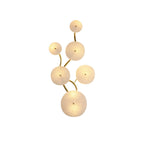Ceramic Petal Cluster Wall Sconce