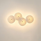 Ceramic Petal Cluster Wall Sconce