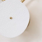 Ceramic Petal Cluster Wall Sconce