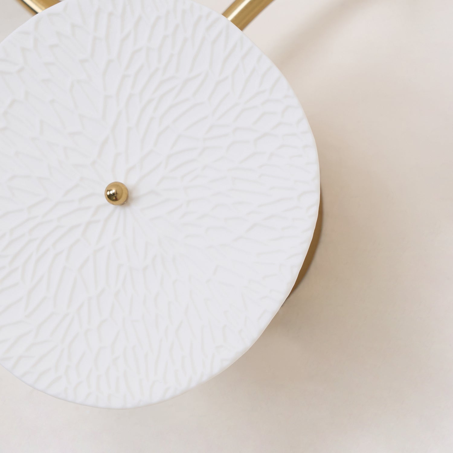 Ceramic Petal Cluster Wall Sconce