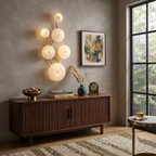 Ceramic Petal Cluster Wall Sconce