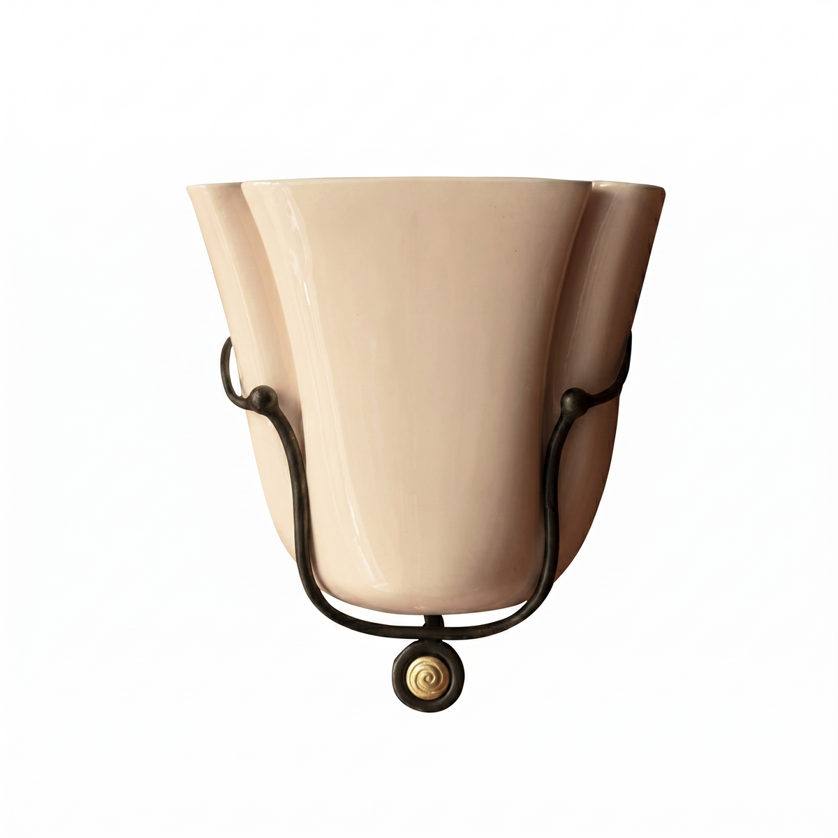 Ceramic Tulip Wall Sconce