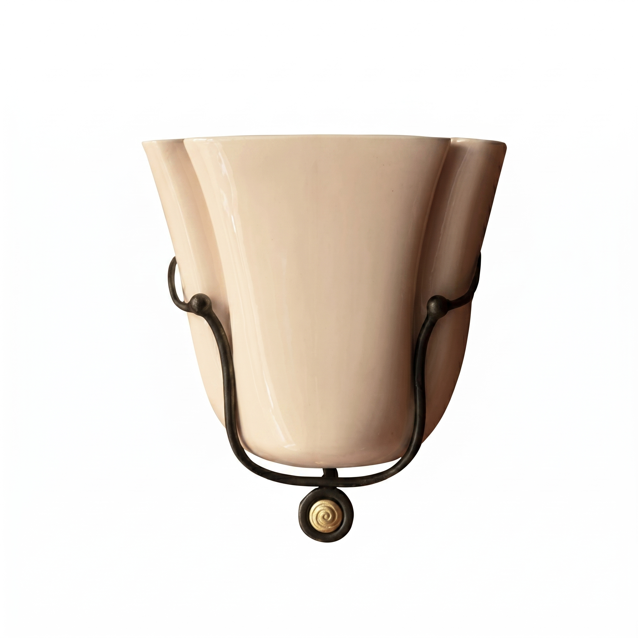Ceramic Tulip Wall Sconce