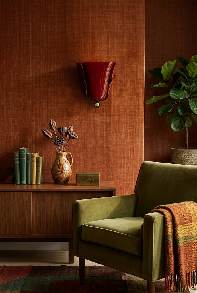 Ceramic Tulip Wall Sconce