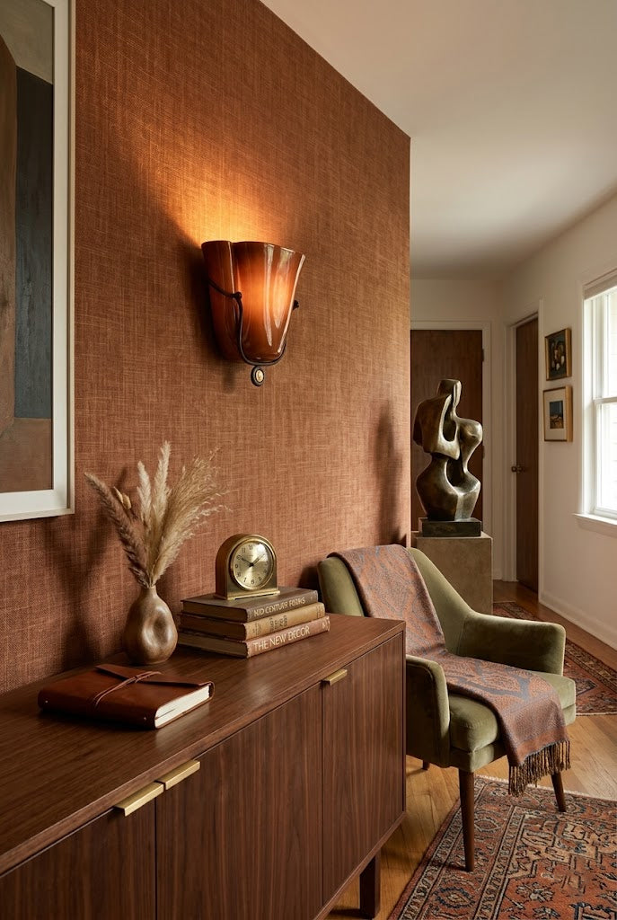 Ceramic Tulip Wall Sconce