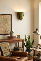 Ceramic Tulip Wall Sconce