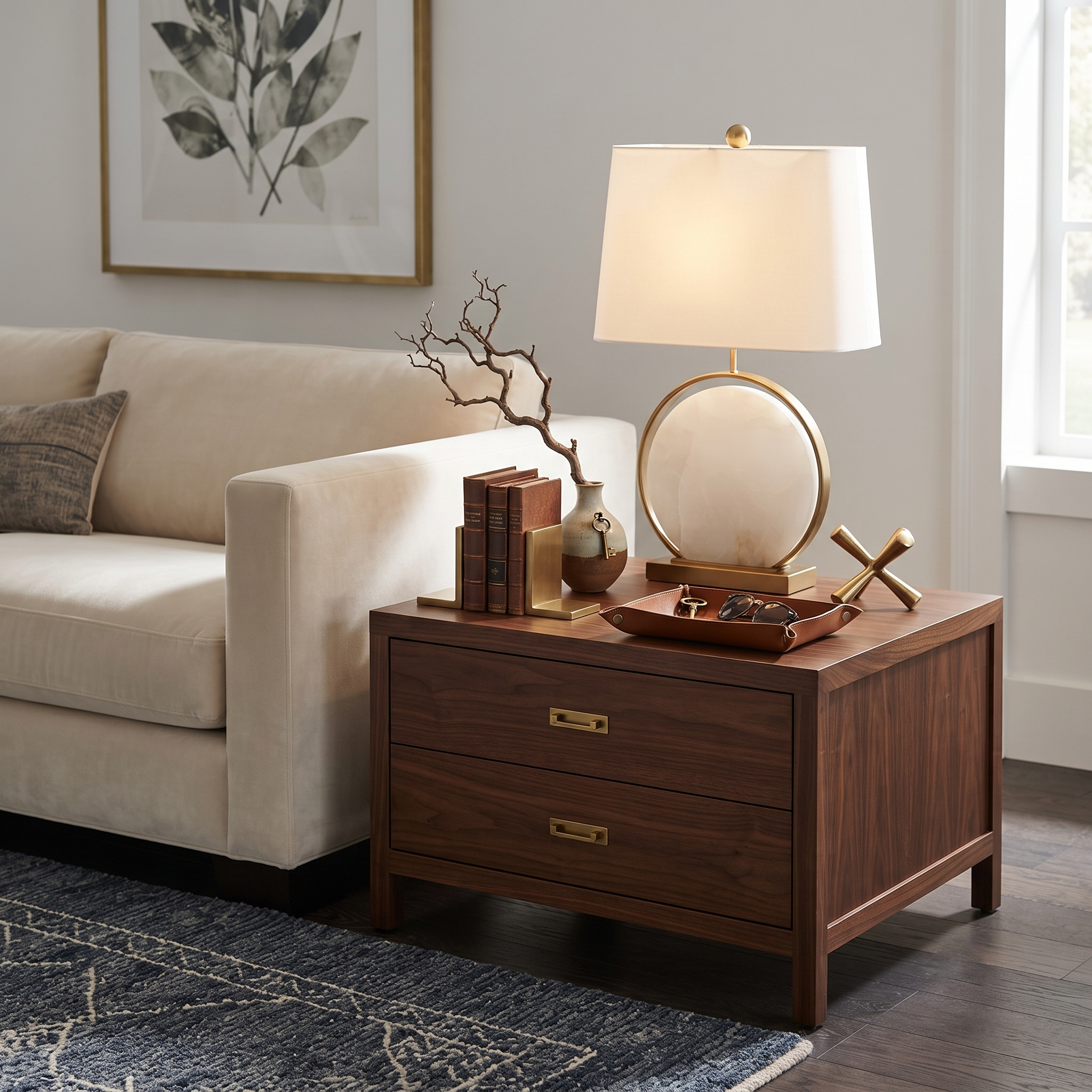 Chloe Alabaster Table Lamp