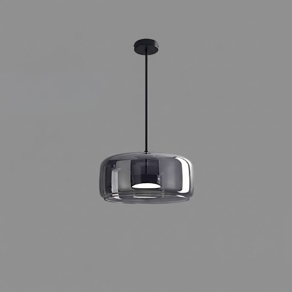 Chrome Glass Sphere Pendant