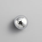 Chrome Sphere Wall Sconce