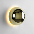 Chrome Sphere Wall Sconce