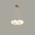 Cluster Glass Globe Chandelier