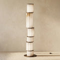 Column Alabaster Floor Lamp