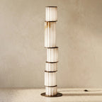 Column Alabaster Floor Lamp