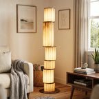 Column Alabaster Floor Lamp