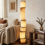 Column Alabaster Floor Lamp