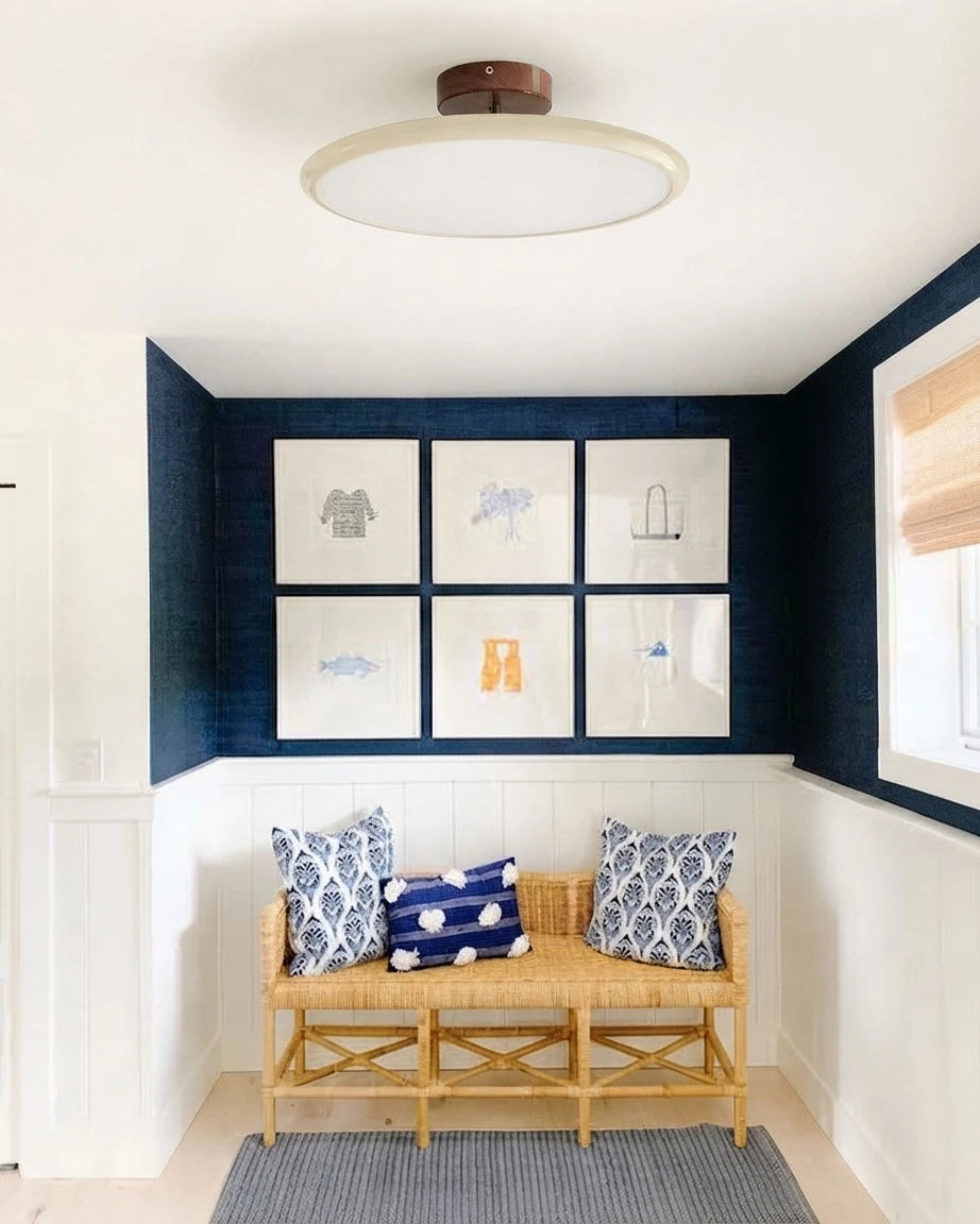 Modern Flush Mount Ceiling Light in Entryway Foyer