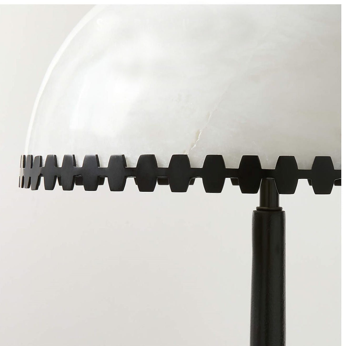 Crown Alabaster Accent Lamp