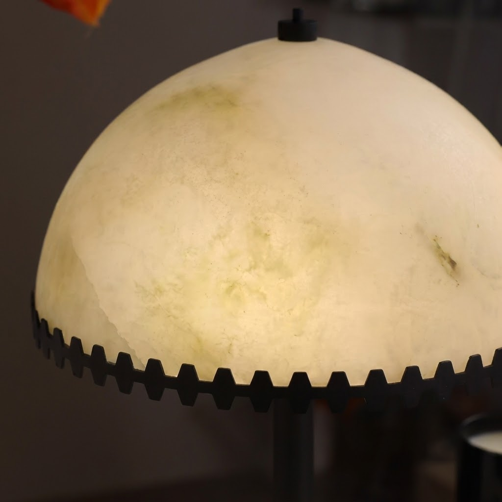 Crown Alabaster Accent Lamp