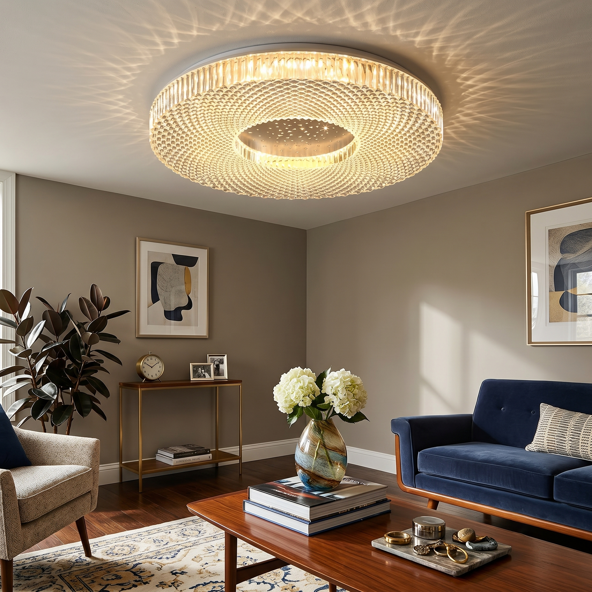 Acrylic LED Flush Mount