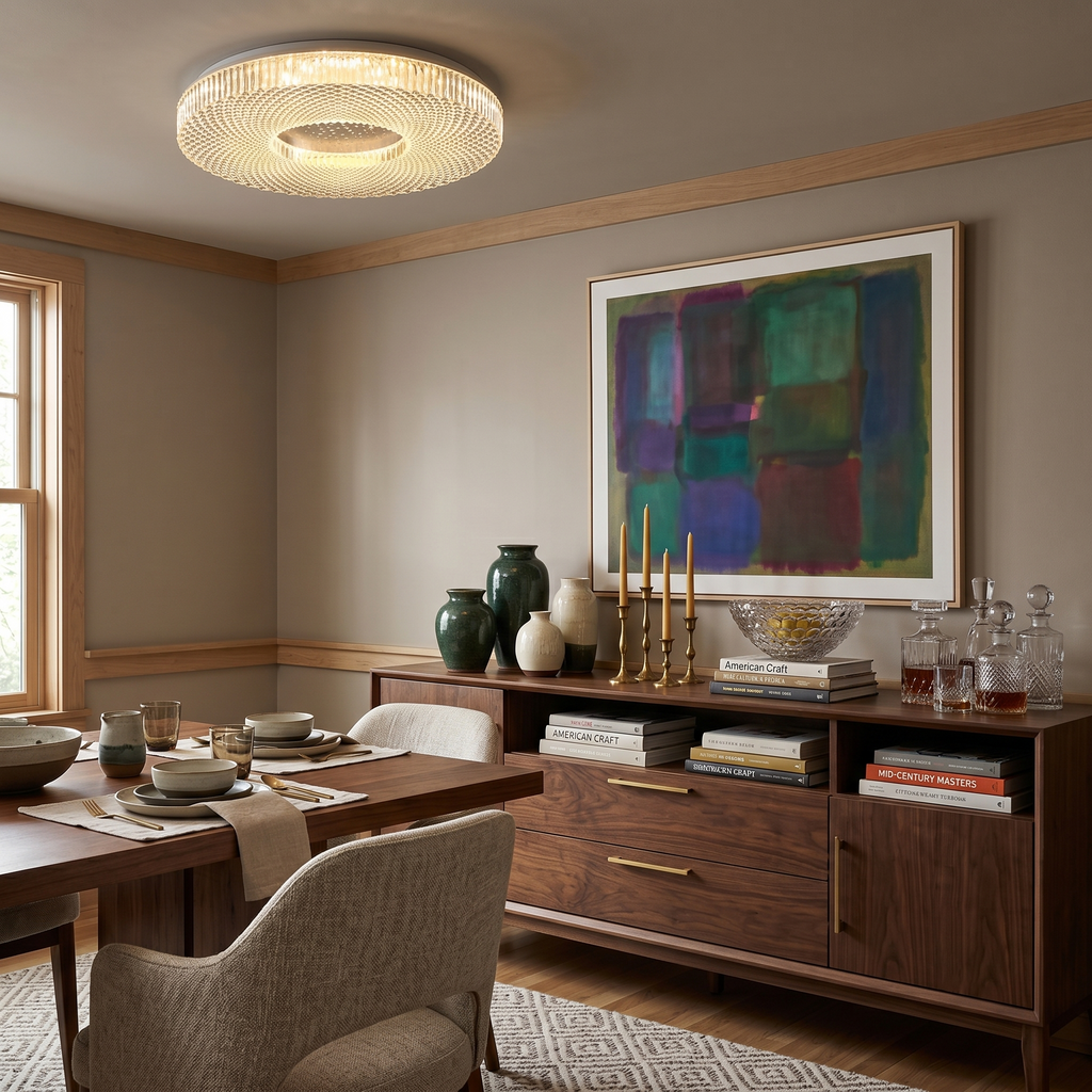 Acrylic LED Flush Mount