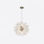 Crystal Dandelion Starburst Pendant