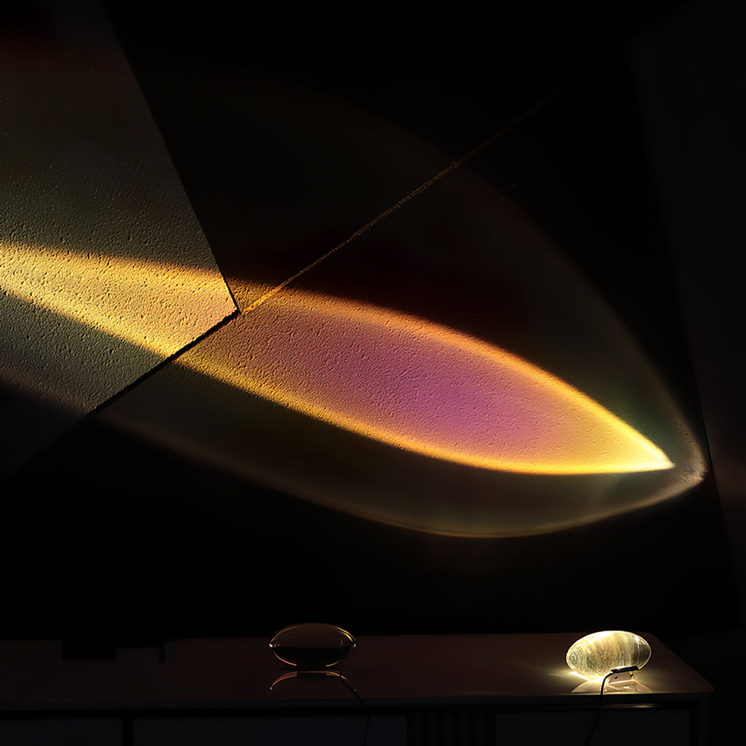 Crystal Pebble Table Lamp