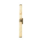 Cylindrical Alabaster Line Wall Light
