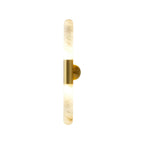 Cylindrical Alabaster Slim Wall Lamp