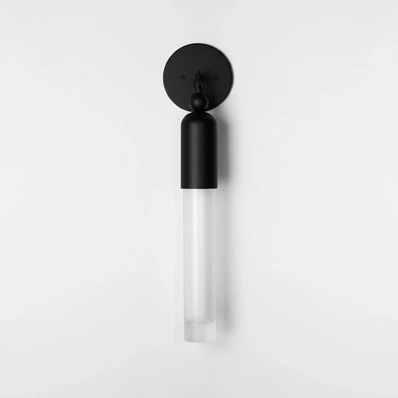 Cylindrical Frosted Wall Light