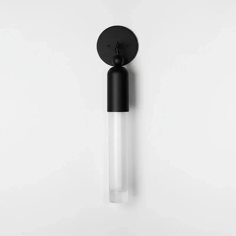 Cylindrical Frosted Wall Light