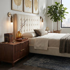 Cylindrical Frosted Wall Light
