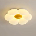 Modern Flower Petal Flush Mount Light Studio Display