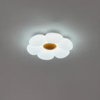 Daisy Flower Petal Flush Mount