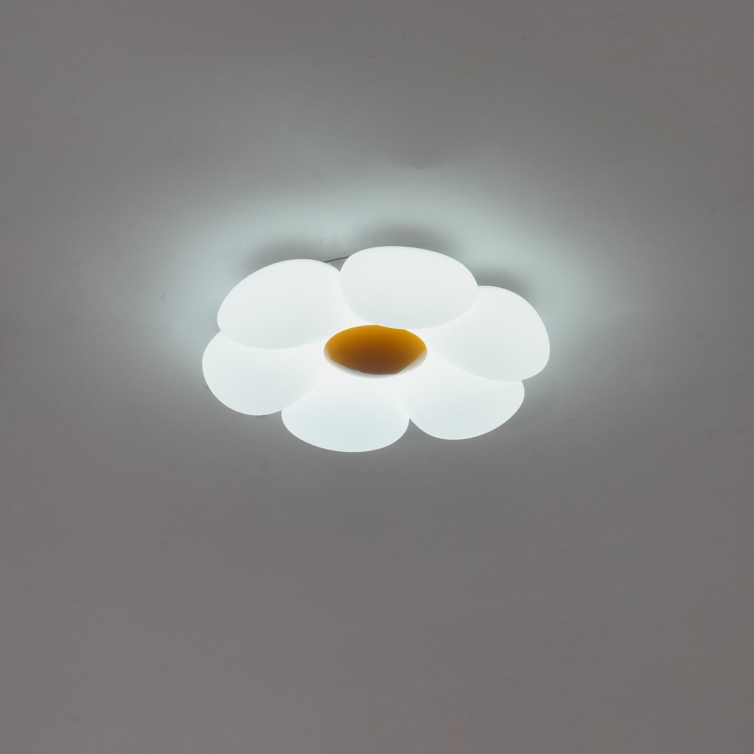 Daisy Flower Petal Flush Mount