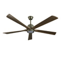 Dark Walnut Streamline Ceiling Fan