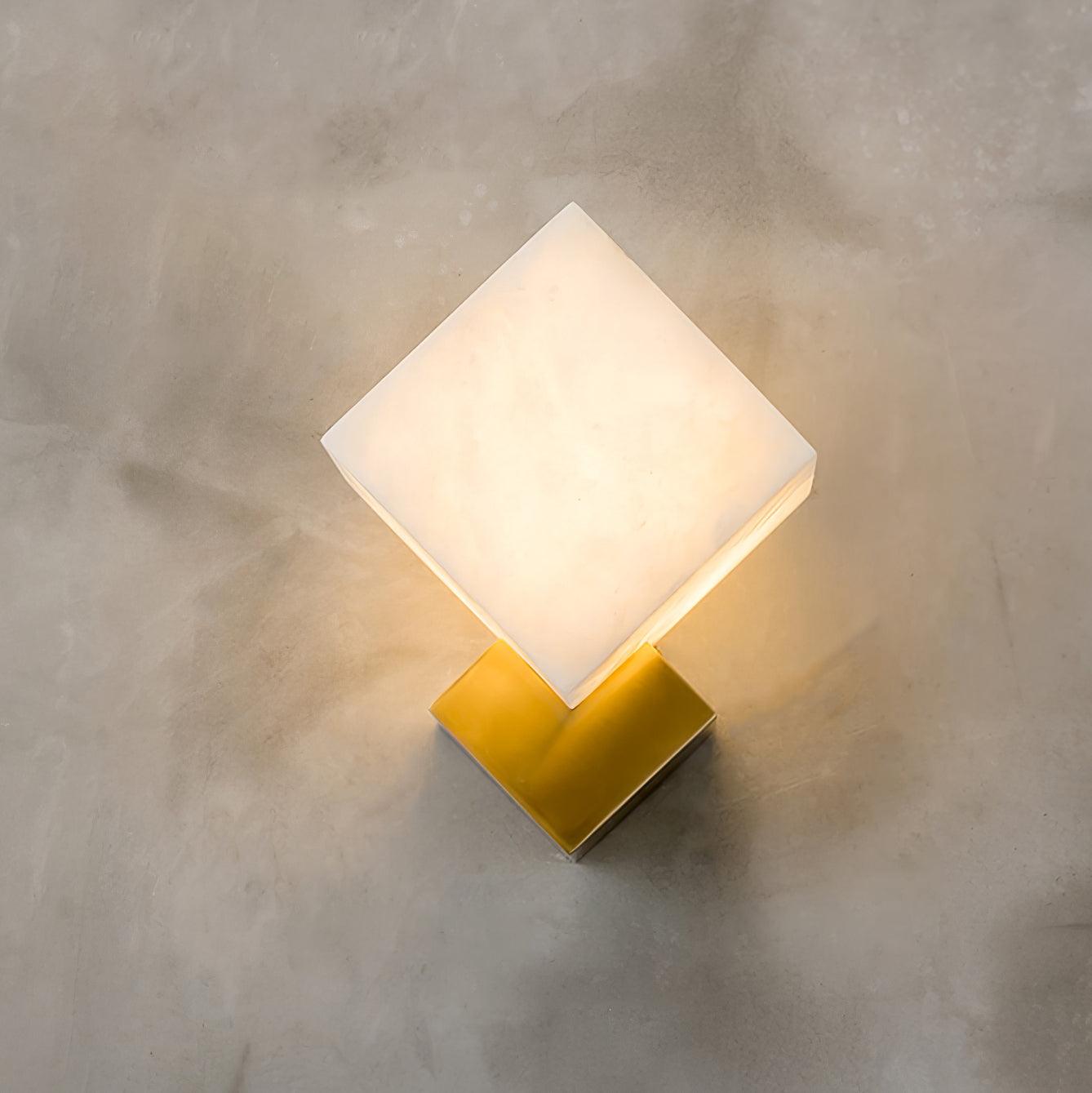 Diamond Alabaster Sconce