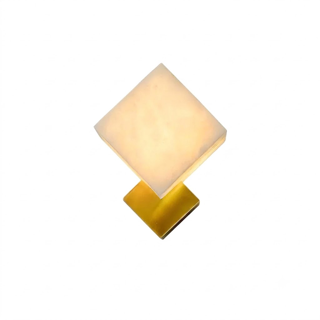 Diamond Alabaster Sconce
