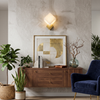 Diamond Alabaster Sconce